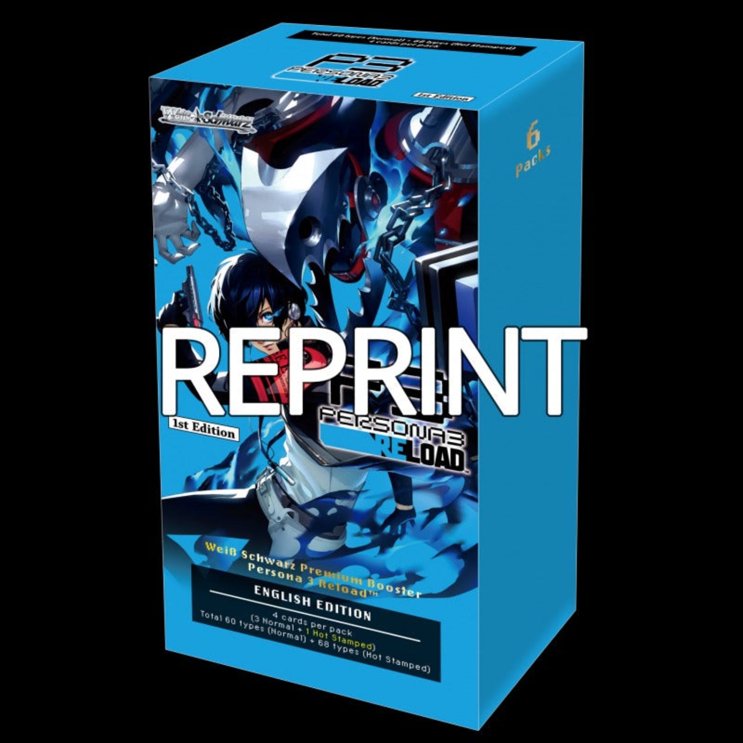 Weiss Schwarz TCG: Persona 3 Reload Premium Booster Box - 6 Packs Card Game Bushiroad