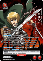Union Arena TCG: Attack on Titan Booster Box [UE10BT] - 16 Packs Card Game Bandai Namco