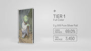 Agoro: Star Wars Master Yoda 999 Pure Silver & Gold 5g Limited Edition Blind Box Collectible Agoro