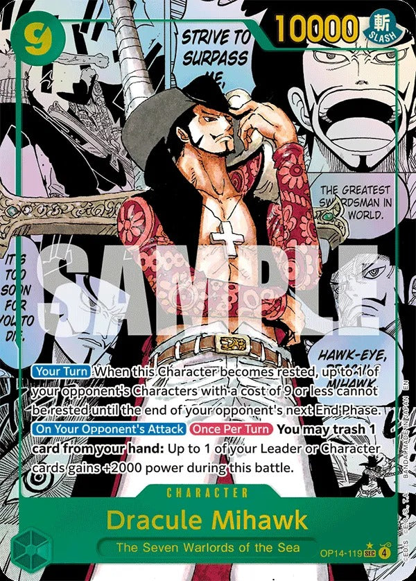 One Piece TCG: The Azure Sea's Seven Booster Box [OP-14] - 24 Packs Card Game Bandai Namco