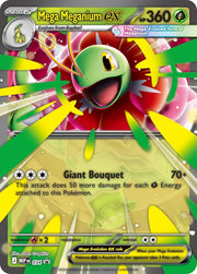 Pokemon TCG: Mega Evolution - Ascended Heroes Mega Meganium ex Box Card Game Pokemon