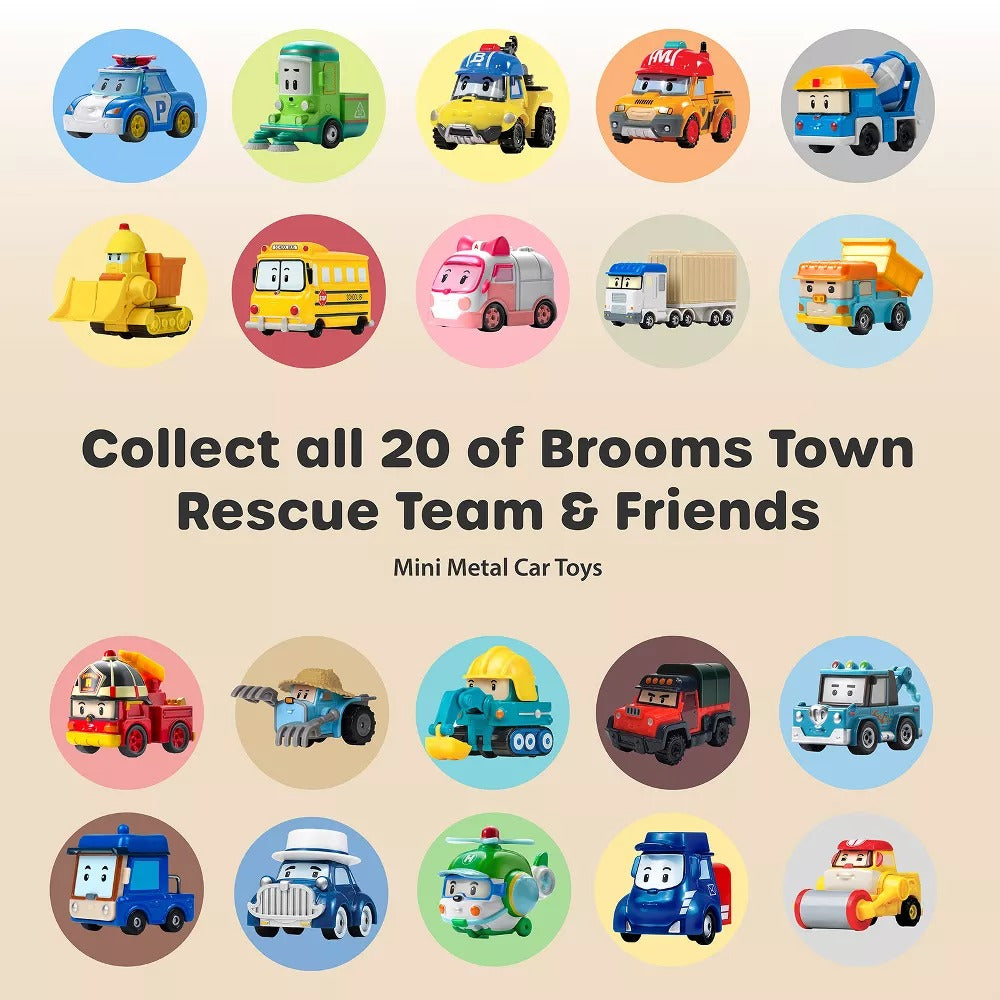 Robocar Poli: Play and Fun Die Cast Car - [Amber] Toys & Games ROI Visual