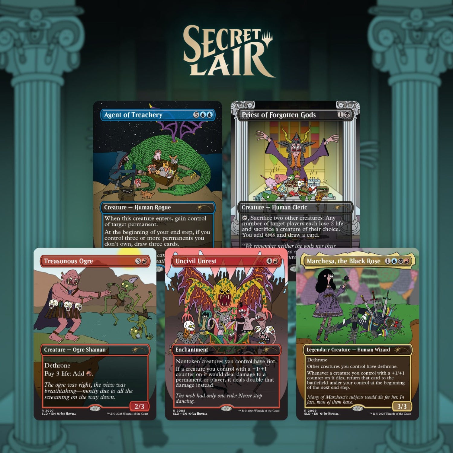 Magic: The Gathering TCG: Secret Lair Feature Jay Howell - Foil Card Game Wizards of the Coast