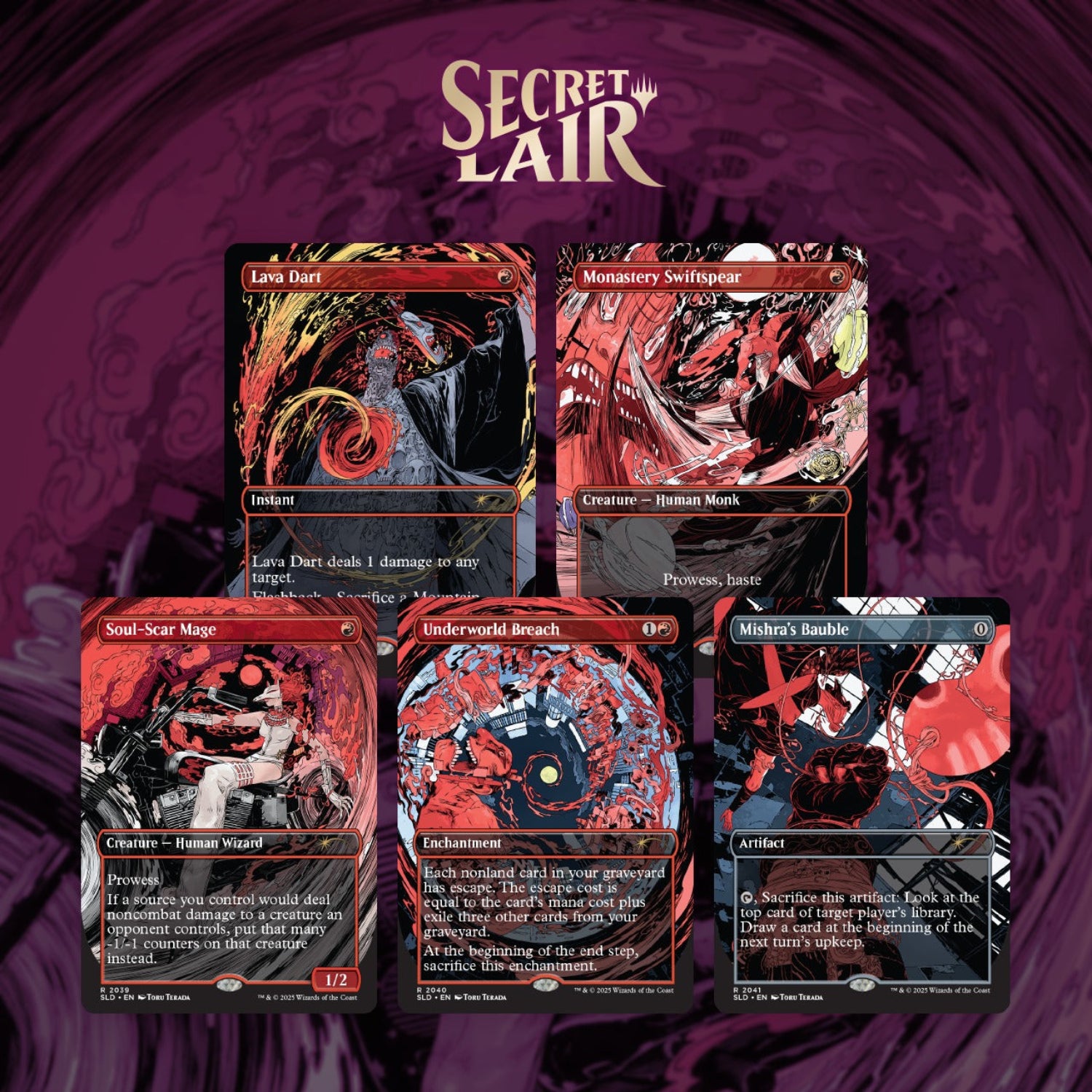 Magic: The Gathering TCG: Secret Lair - vroooOOOOMMMMMM! [Foil] Card Game Wizards of the Coast