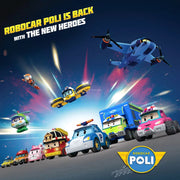 Robocar Poli: Play and Fun Die Cast Car - [Amber] Toys & Games ROI Visual