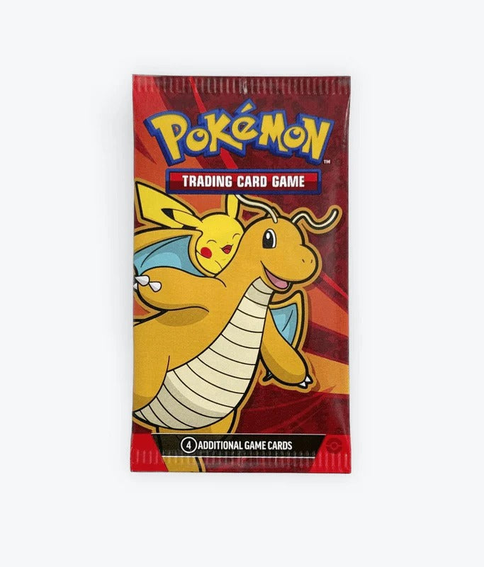 Pokemon x McDonald's Happy Meal Toy 2025 - Miraidon Sticker Activity Sheet and Booster Pack Card Game Pokemon