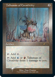 Magic: The Gathering TCG: Secret Lair Dan Frazier Is Back Again The Enemy Talismans - Foil Etched Card Game Wizards of the Coast