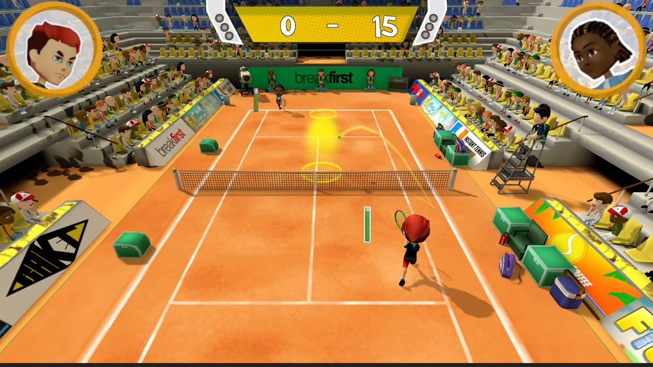 Instant Tennis - Code in Box [Nintendo Switch] Nintendo Switch Video Game BreakFirst   