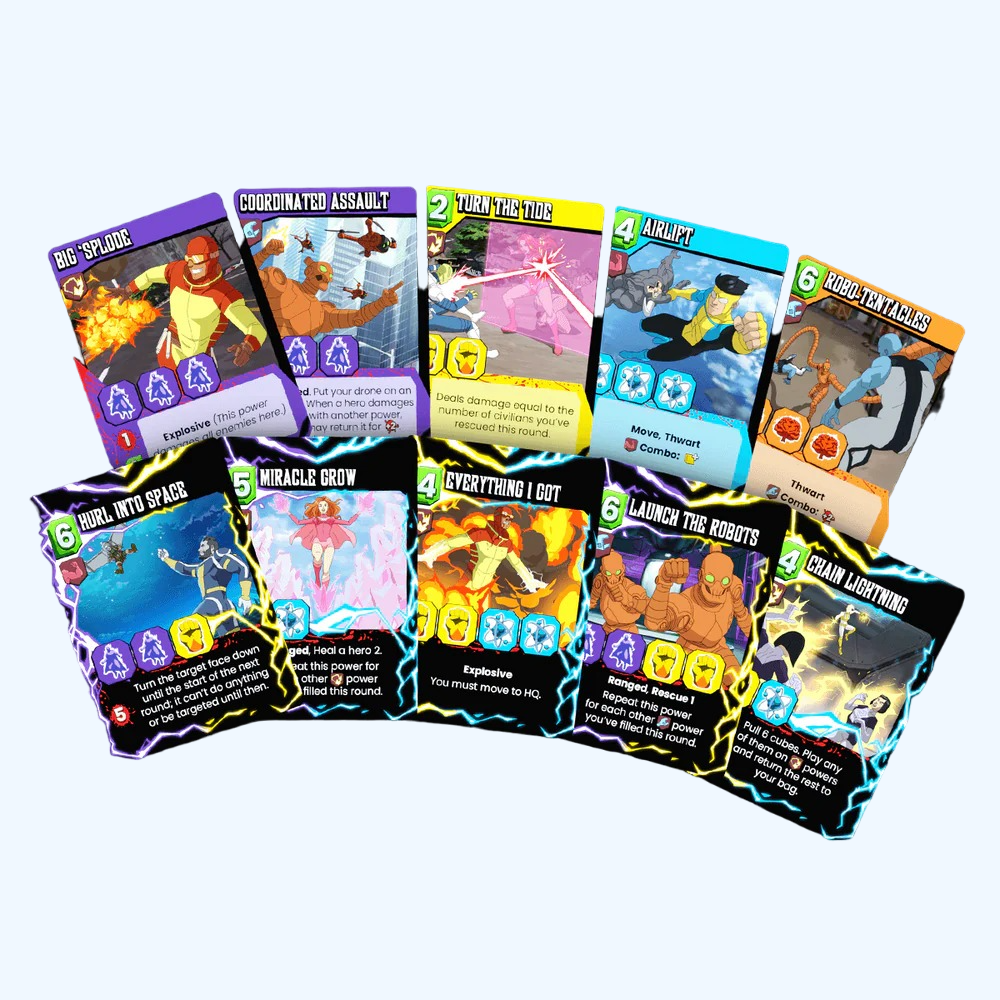 Invincible: The Hero-Building Game [Board Game, 1-4 Players] Board Game SkyBound Games