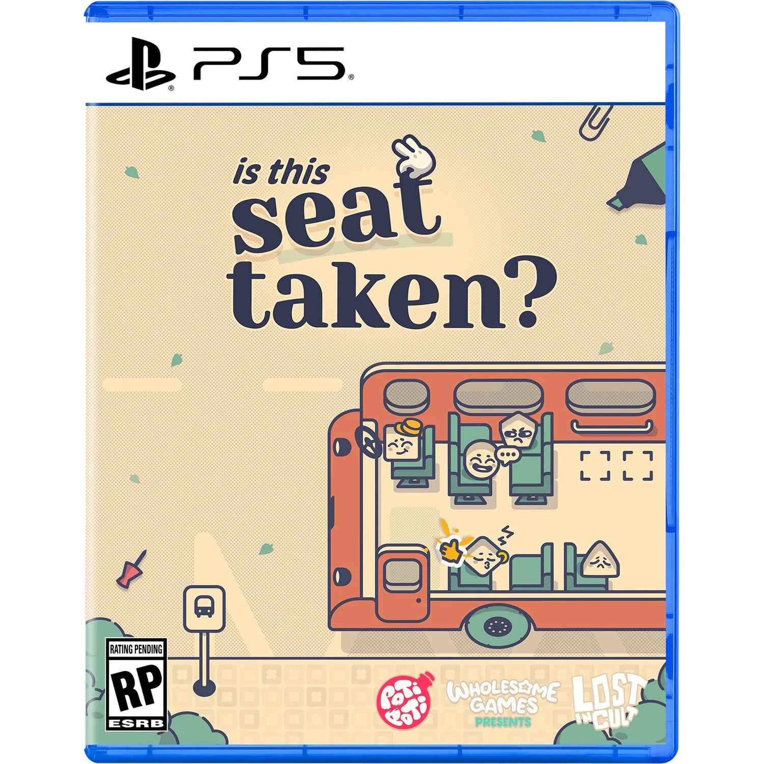 Is This Seat Taken? [PlayStation 5] PlayStation 5 Video Game Lost in Cult