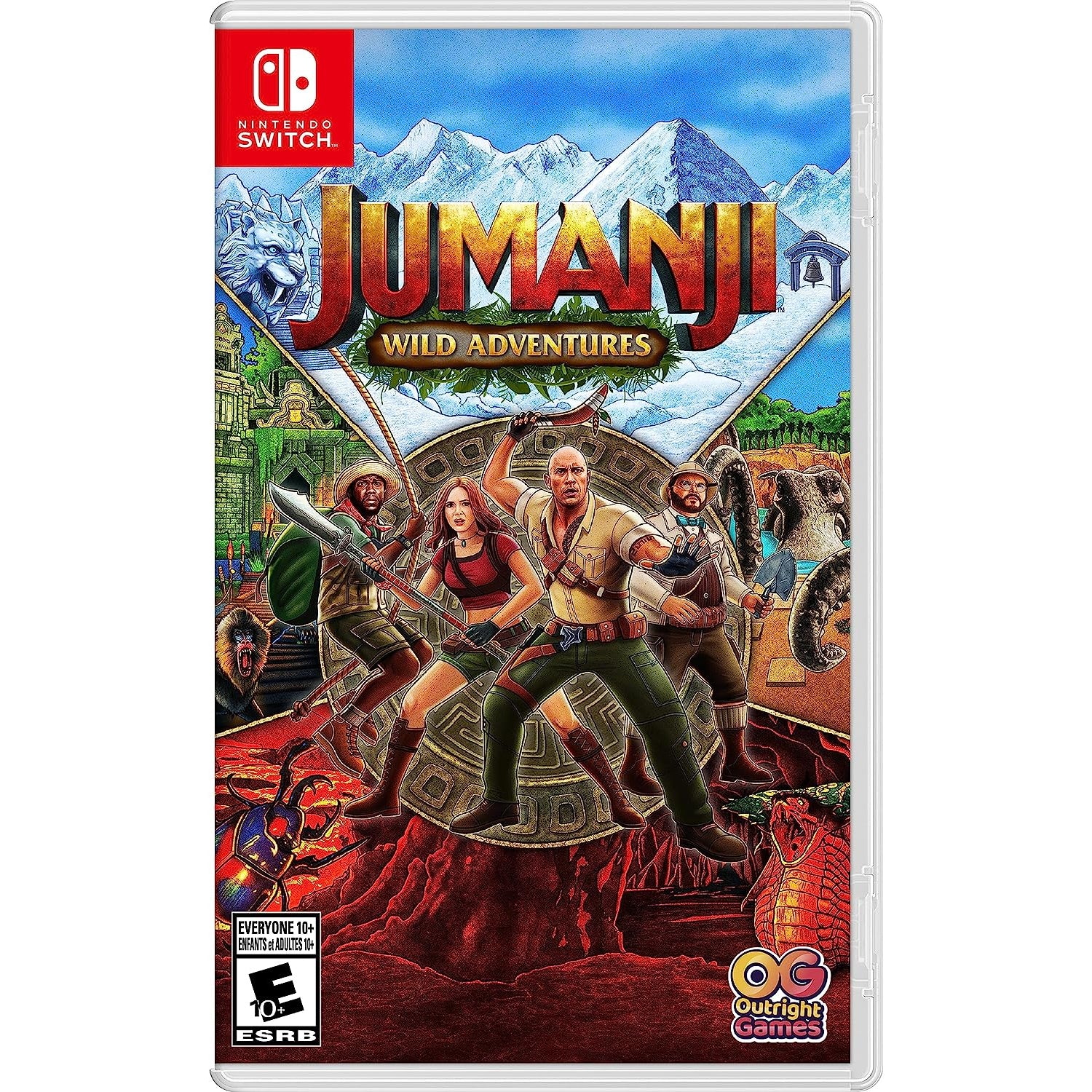 Jumanji: Wild Adventures [Nintendo Switch] Nintendo Switch Video Game Outright Games   