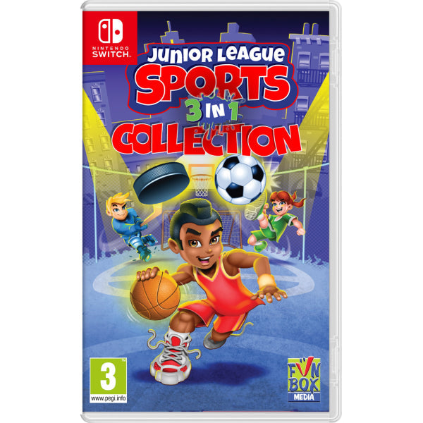Junior League Sports 3-in-1 Collection [Nintendo Switch] Nintendo Switch Video Game Funbox Media