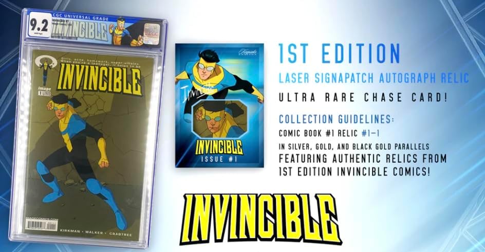 Keepsake: Invincible Season 1 Premiere Edition Hobby Booster Box - 16 Packs Card Game Keepsake
