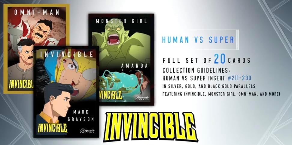 Keepsake: Invincible Season 1 Premiere Edition Hobby Booster Box - 16 Packs Card Game Keepsake