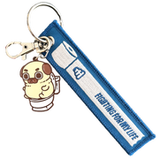Puglie: Fighting For My Life Puglie Keytag Accessory Puglie