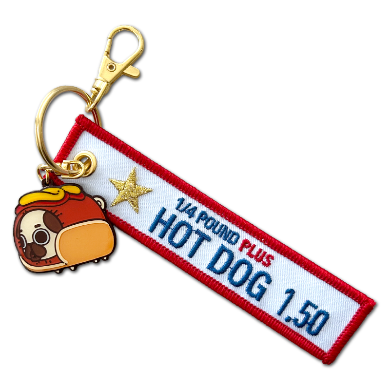 Puglie: Got That Dog in Me Puglie Keytag Accessory Puglie