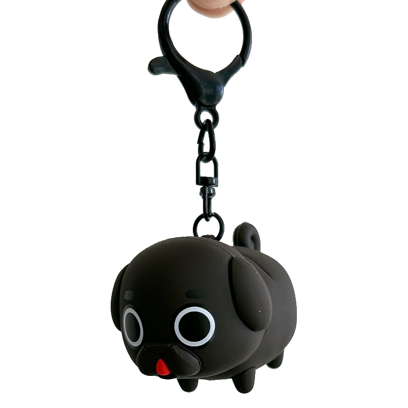 Puglie: Little Guy Ollie Keychain Accessory Puglie