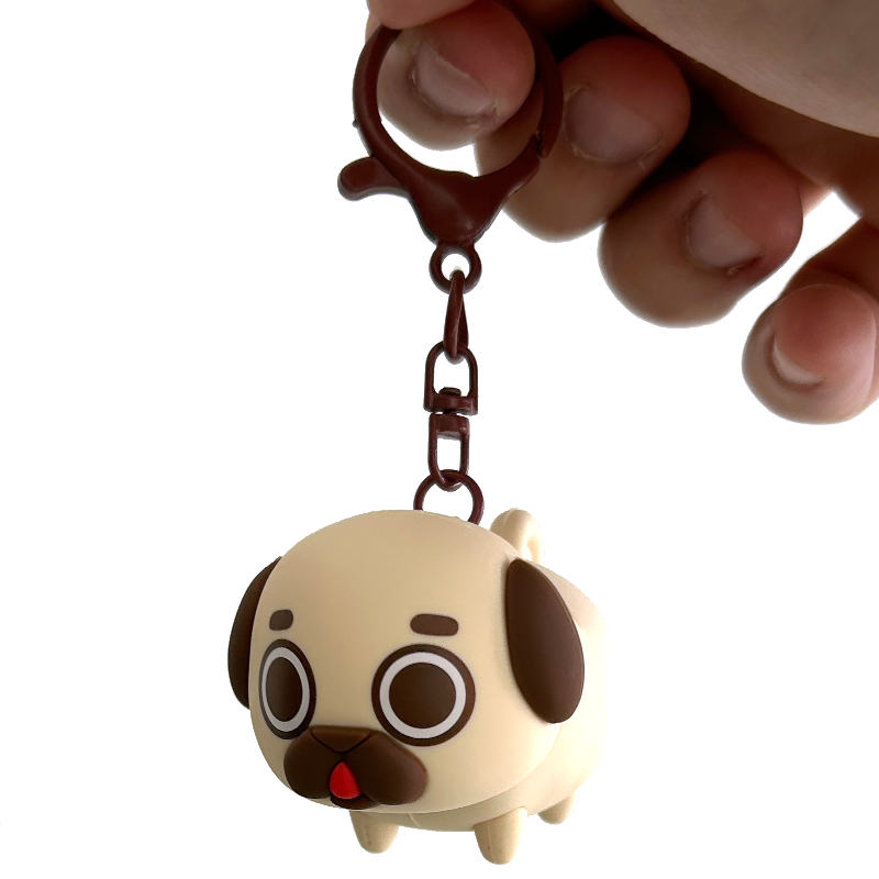 Puglie: Little Guy Puglie Keychain Accessory Puglie