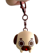 Puglie: Little Guy Puglie Keychain Accessory Puglie