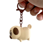 Puglie: Little Guy Puglie Keychain Accessory Puglie