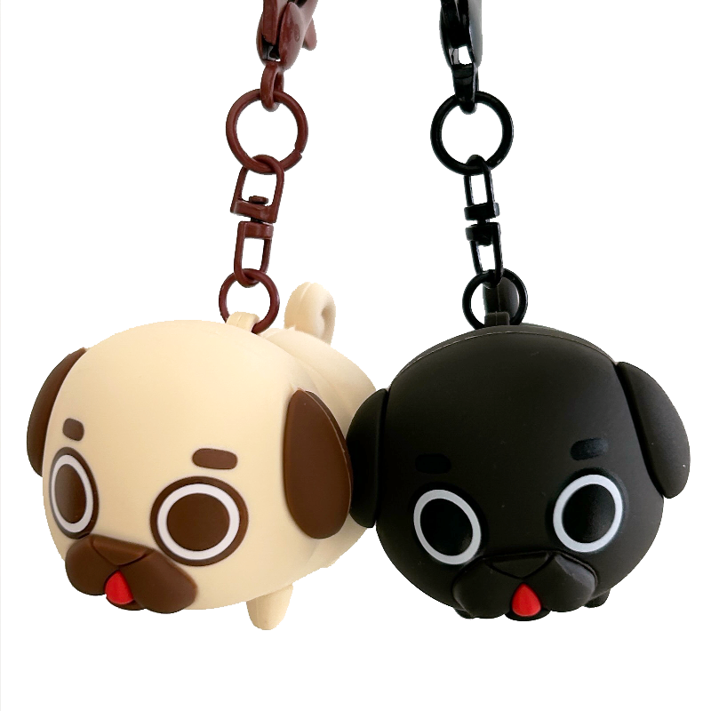 Puglie: Little Guy Puglie Keychain Accessory Puglie