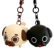 Puglie: Little Guy Ollie Keychain Accessory Puglie