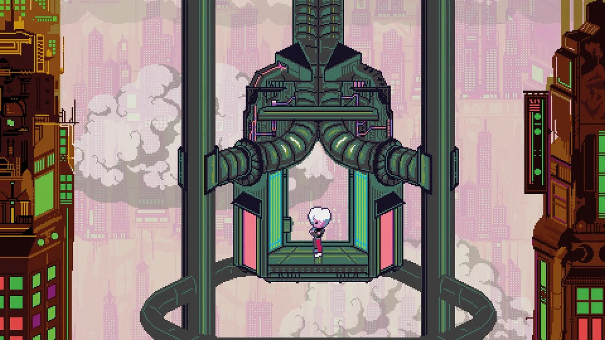 Keylocker: Turn Based Cyberpunk Action [Nintendo Switch] Nintendo Switch Video Game Tesura Games