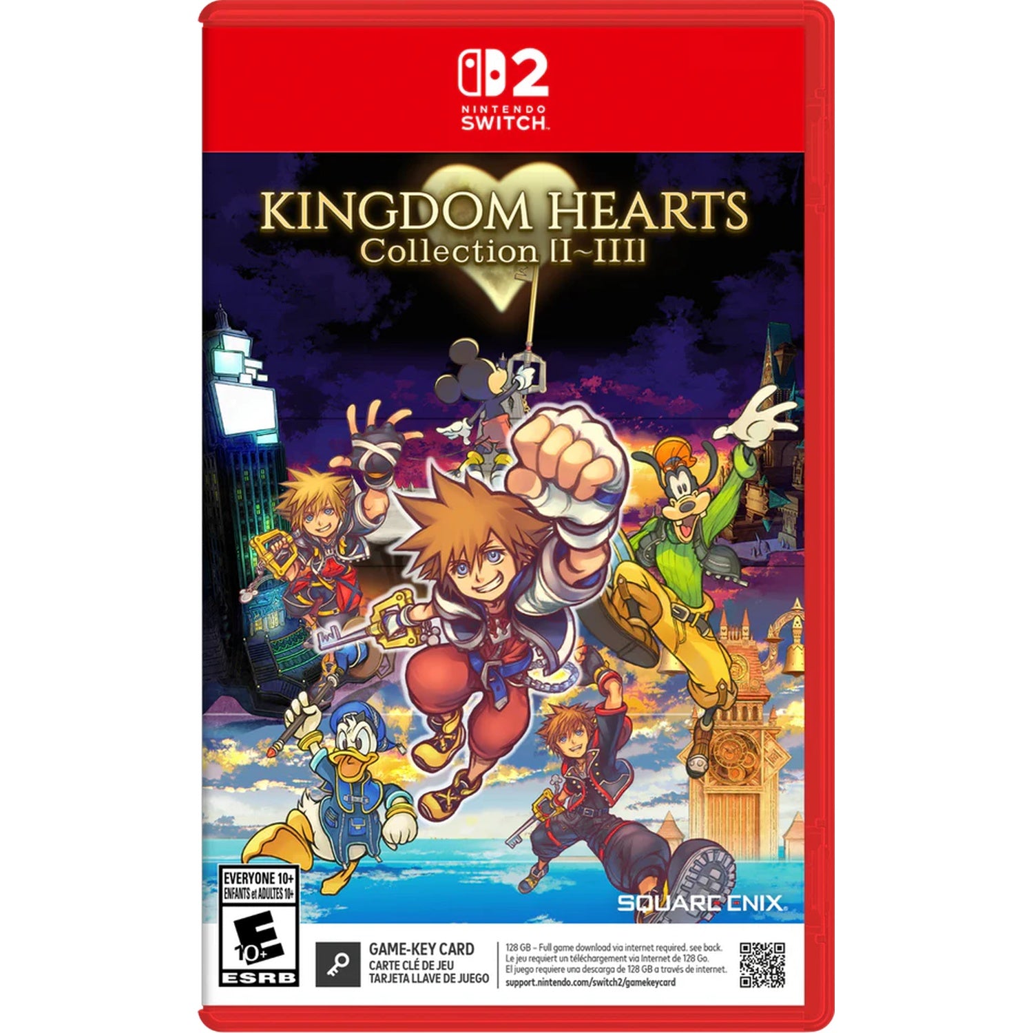 Kingdom Hearts Collection I-III [Nintendo Switch 2][Game-Key Card] Nintendo Switch 2 Video Game Square Enix