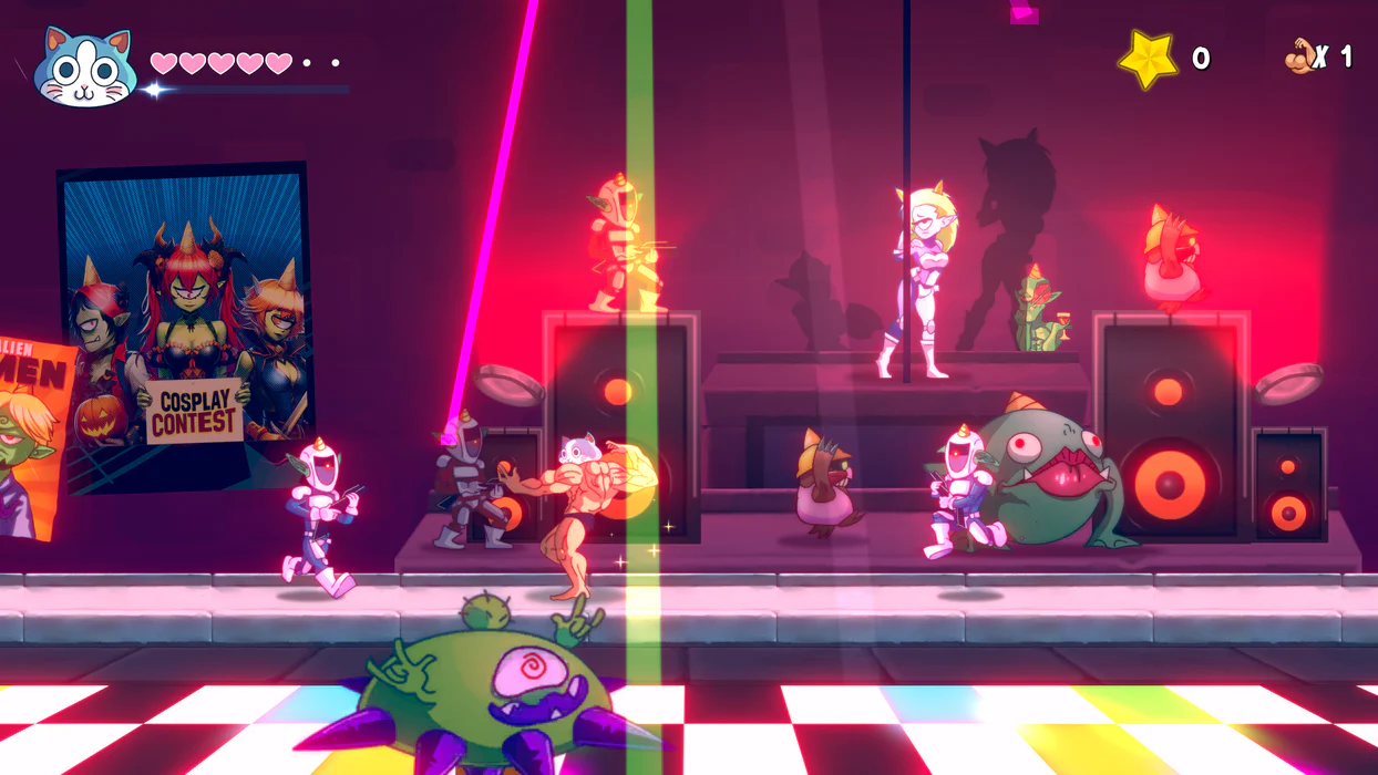 KinnikuNeko: SUPER MUSCLE CAT - Standard Edition [PlayStation 5] PlayStation 5 Video Game Tesura Games