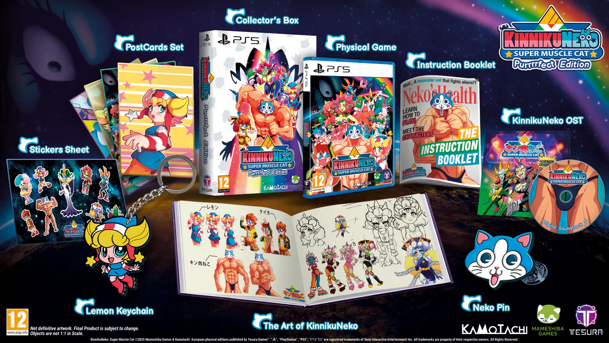 KinnikuNeko: SUPER MUSCLE CAT - Purrrrfect Edition [PlayStation 5] PlayStation 5 Video Game Tesura Games