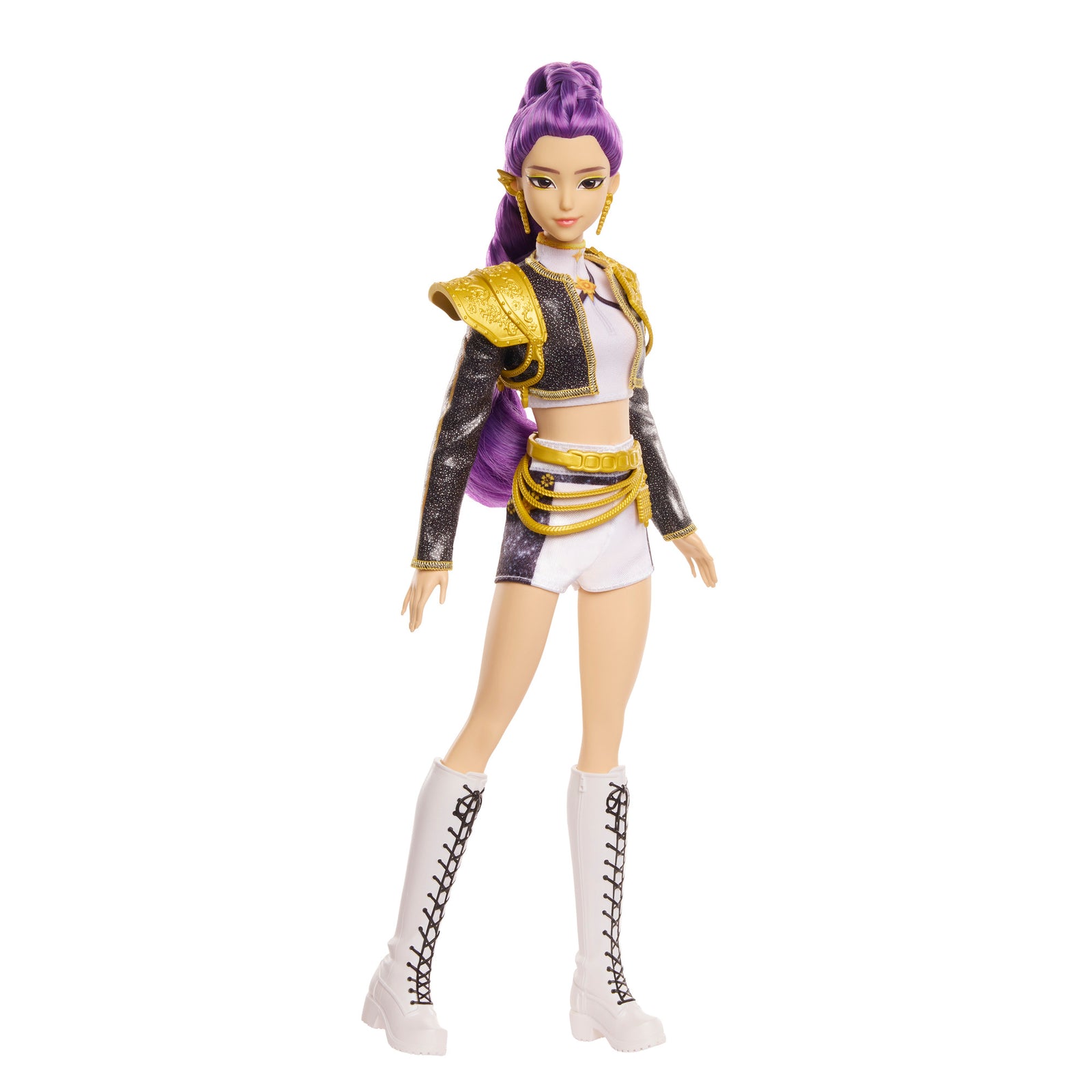 KPop Demon Hunters Singing Fashion Core Doll: HUNTR/X Rumi "Golden" Toys & Games Mattel