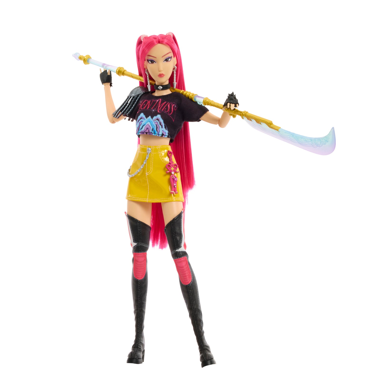 KPop Demon Hunters Fashion Core Doll: HUNTR/X Mira "How it's Done" Toys & Games Mattel