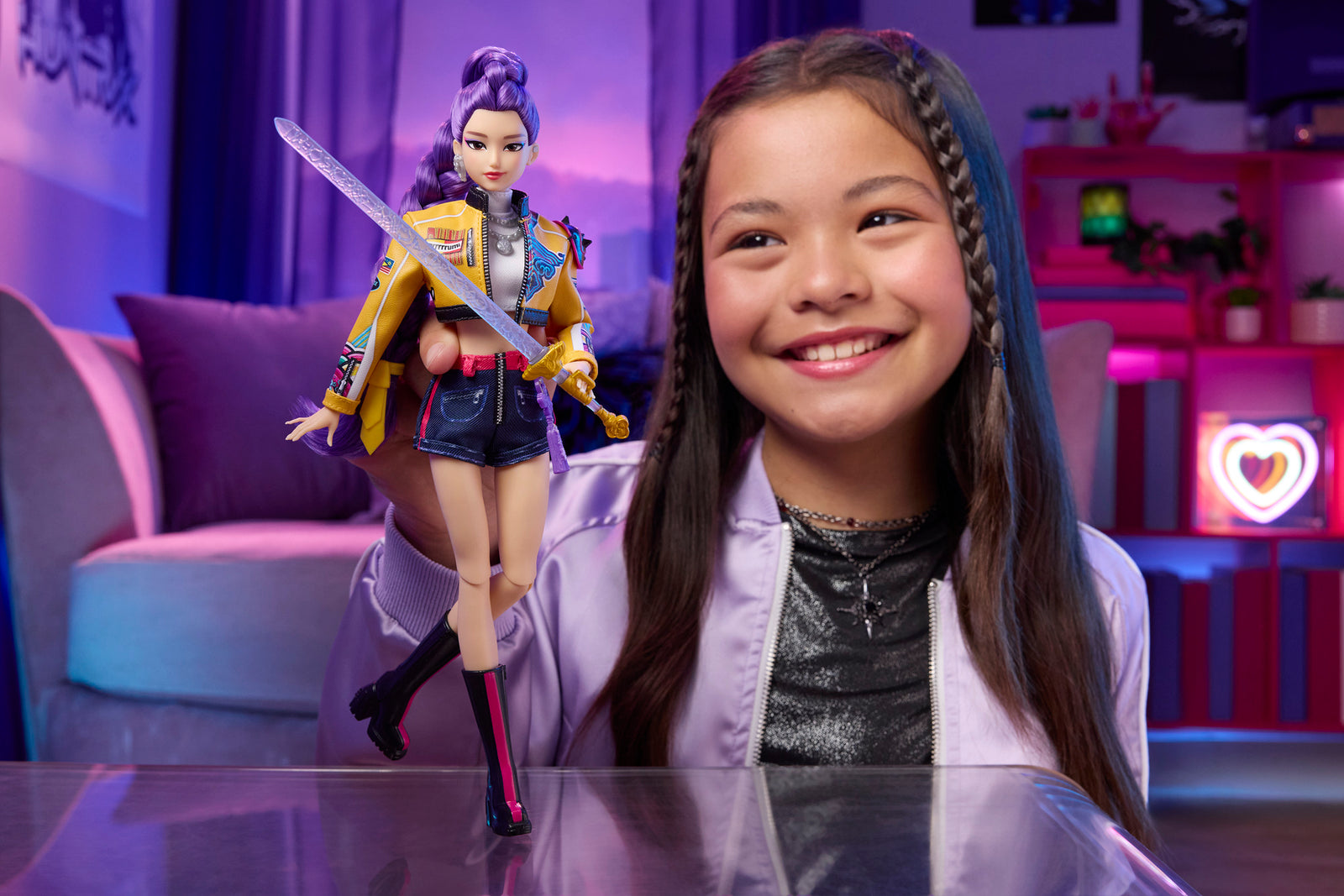 KPop Demon Hunters Fashion Core Doll: HUNTR/X Rumi "How it's Done" Toys & Games Mattel