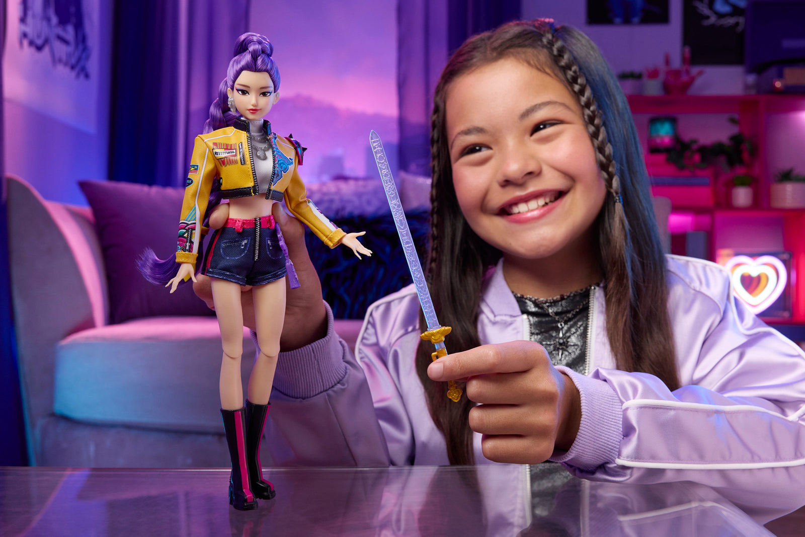 KPop Demon Hunters Fashion Core Doll: HUNTR/X Rumi "How it's Done" Toys & Games Mattel