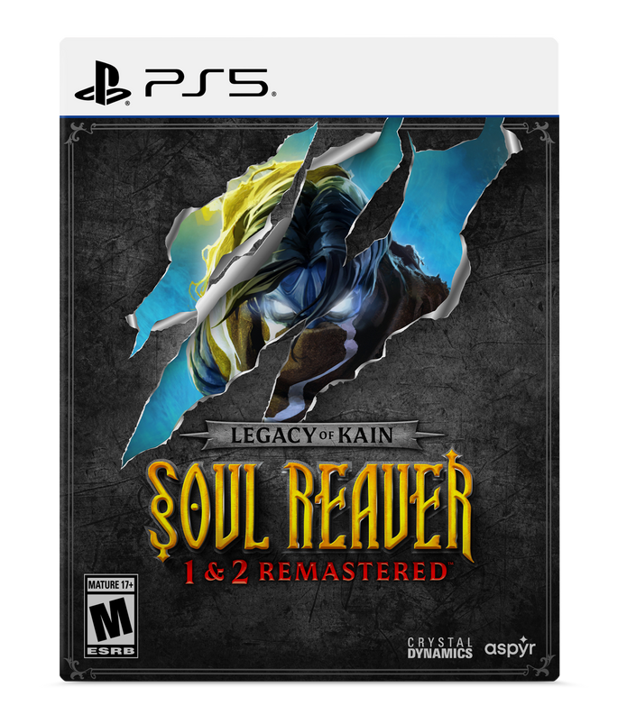 Legacy of Kain Soul Reaver 1&2 Remastered - Deluxe Edition [PlayStation 5] Nintendo Switch Video Game ASPYR