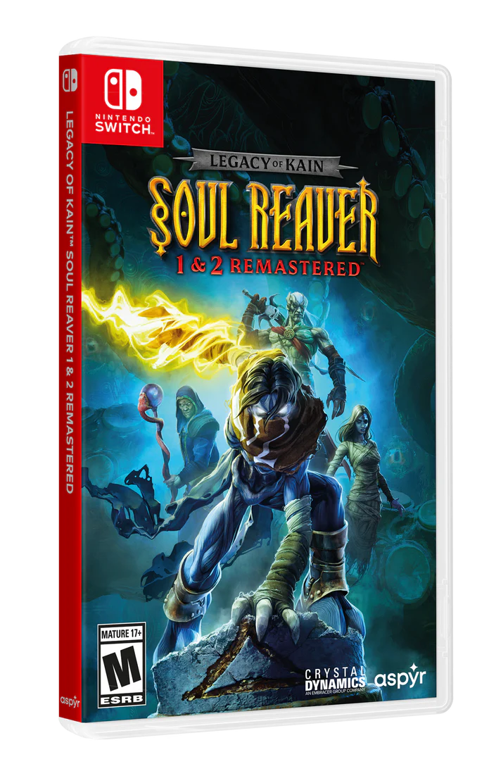 Legacy of Kain Soul Reaver 1&2 Remastered [Nintendo Switch] Nintendo Switch Video Game ASPYR
