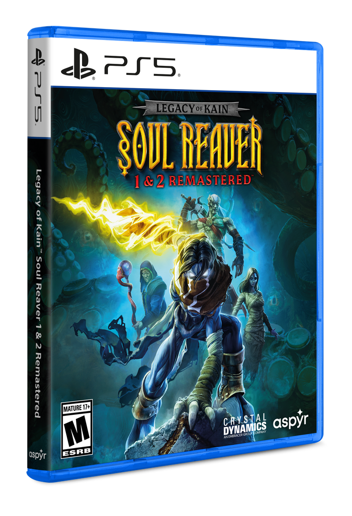 Legacy of Kain Soul Reaver 1&2 Remastered [PlayStation 5] PlayStation 5 Video Game ASPYR