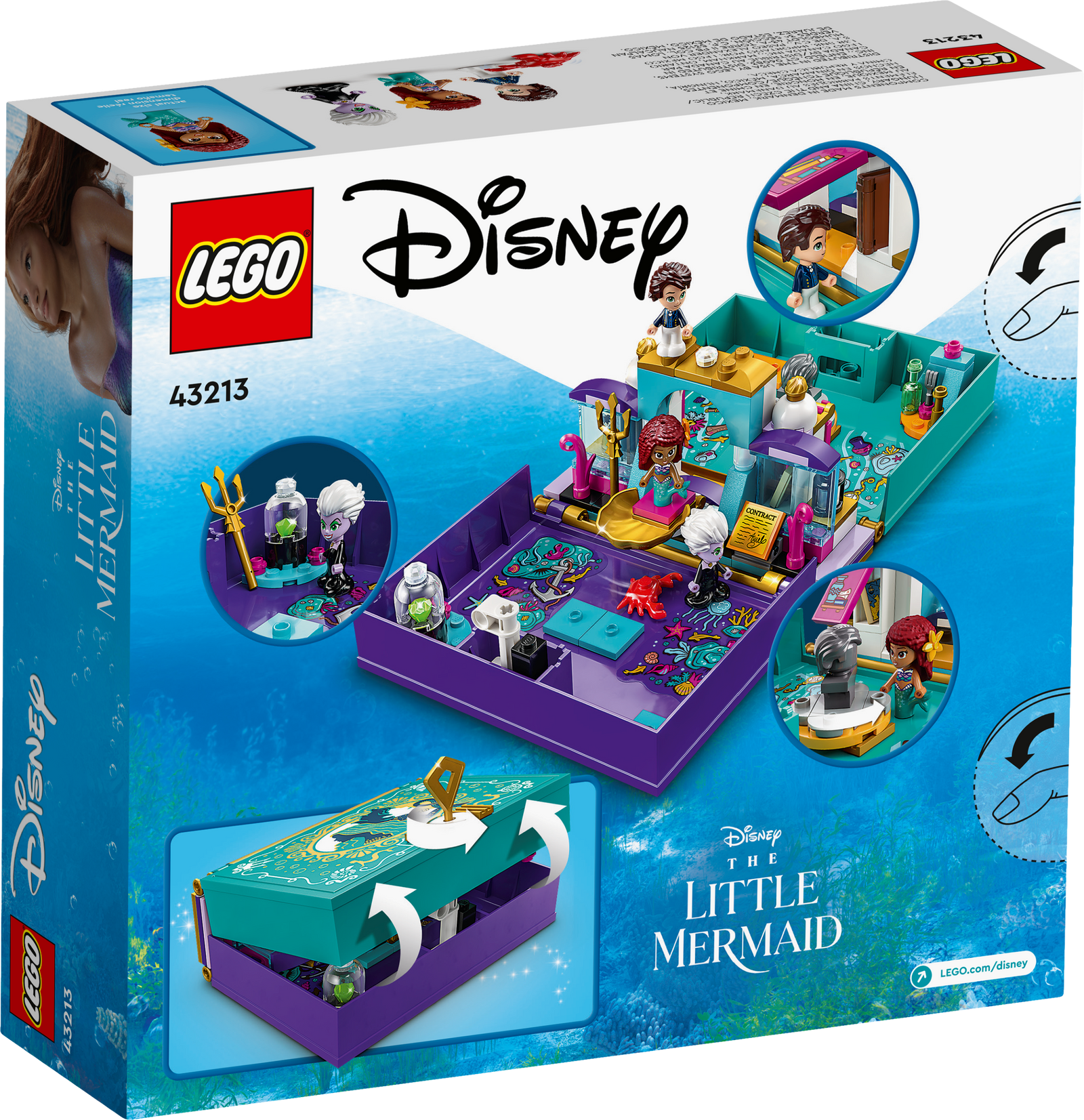 LEGO: Disney The Little Mermaid Story Book [LEGO, #43213] LEGO LEGO