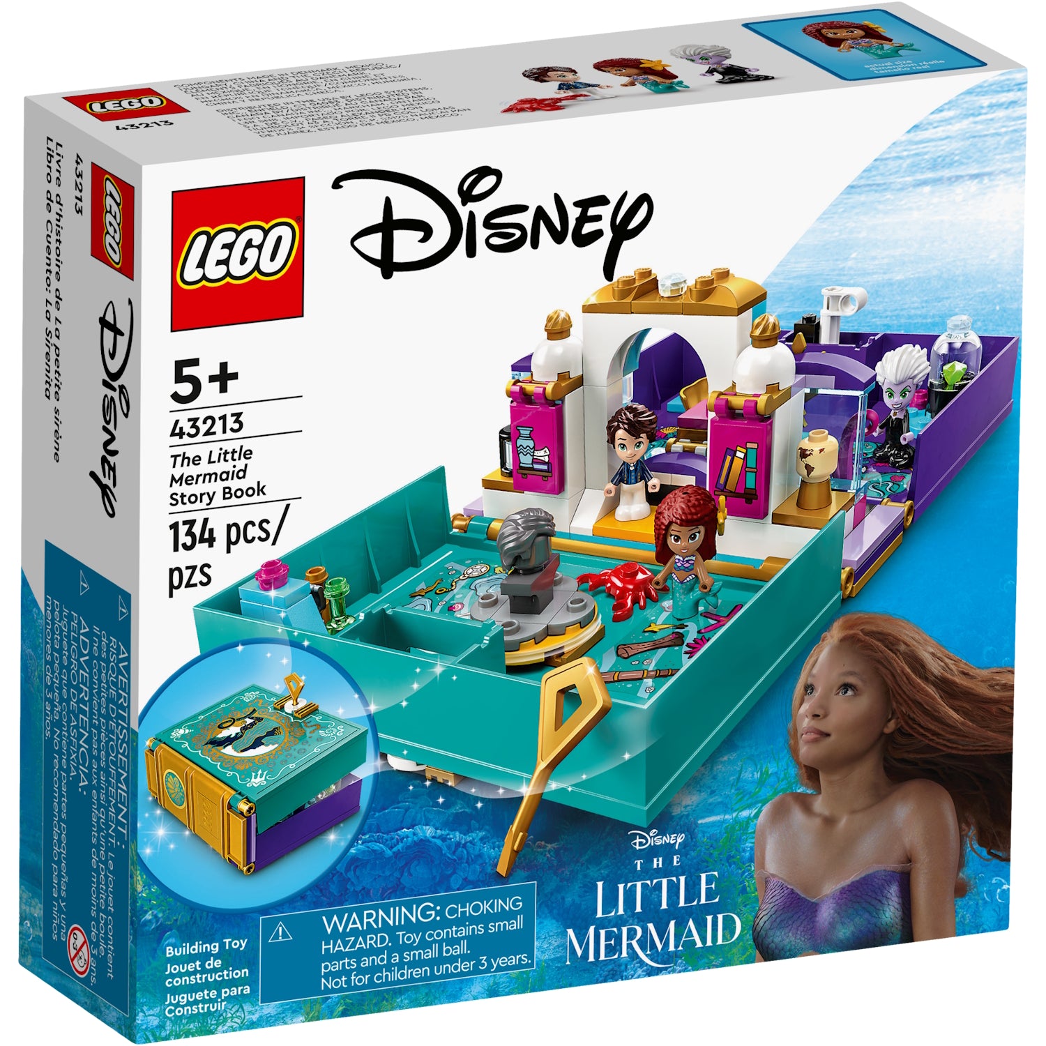LEGO: Disney The Little Mermaid Story Book [LEGO, #43213] LEGO LEGO
