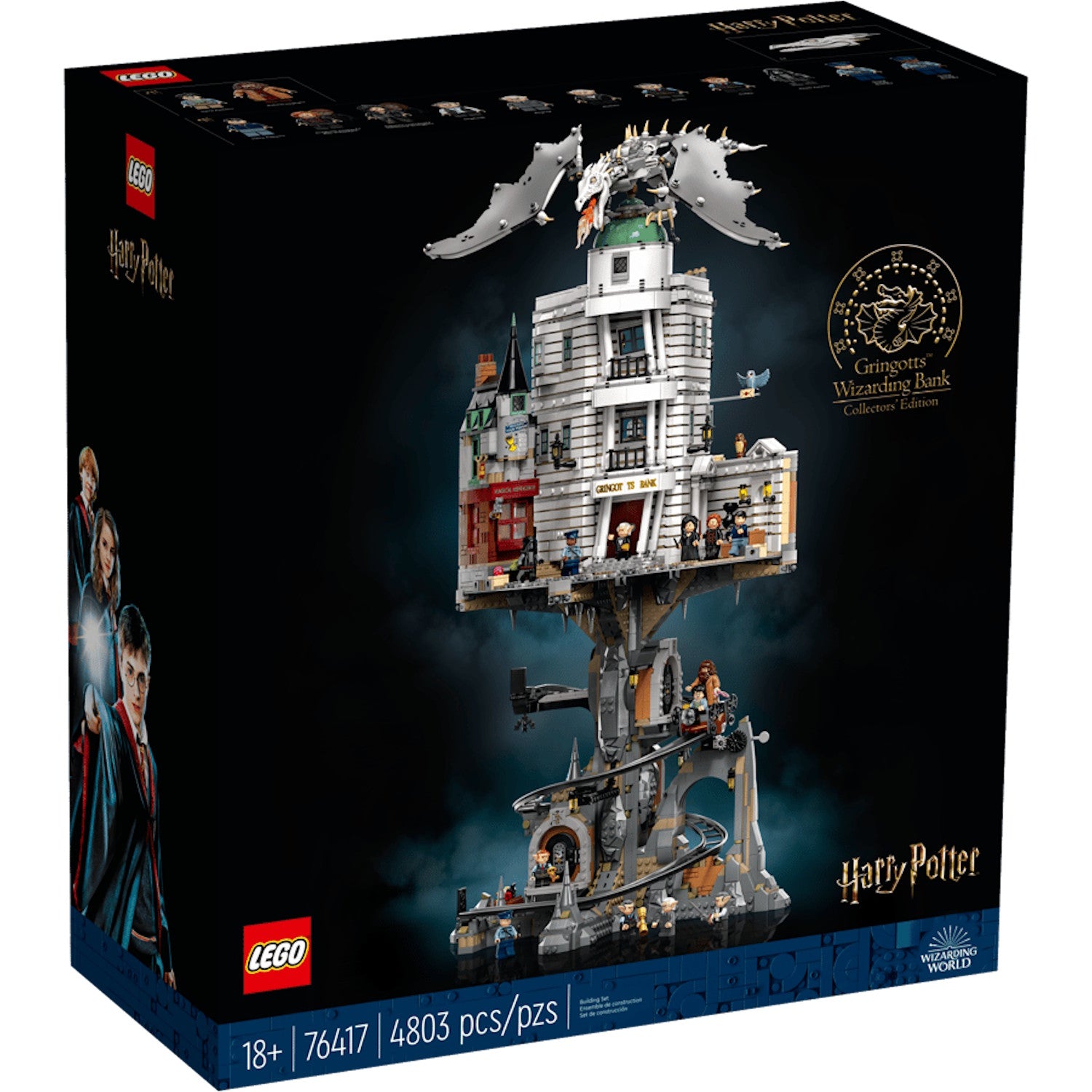 LEGO Harry Potter: Gringotts Wizarding Bank - Collector's Edition [LEGO, #76417] Toys & Games LEGO