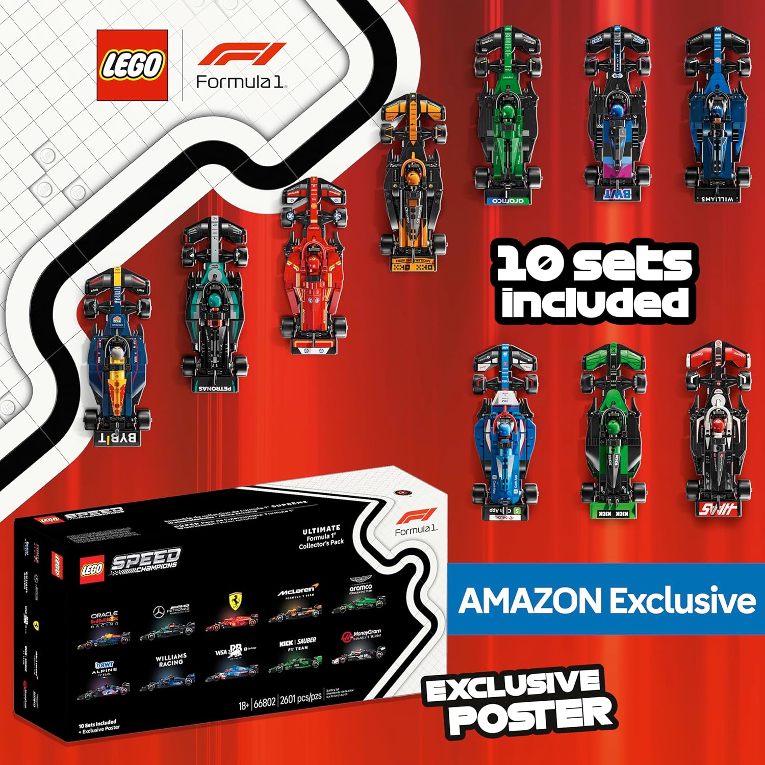 LEGO: Speed Champions [Ultimate Formula 1 Collector's Pack #66802] LEGO LEGO