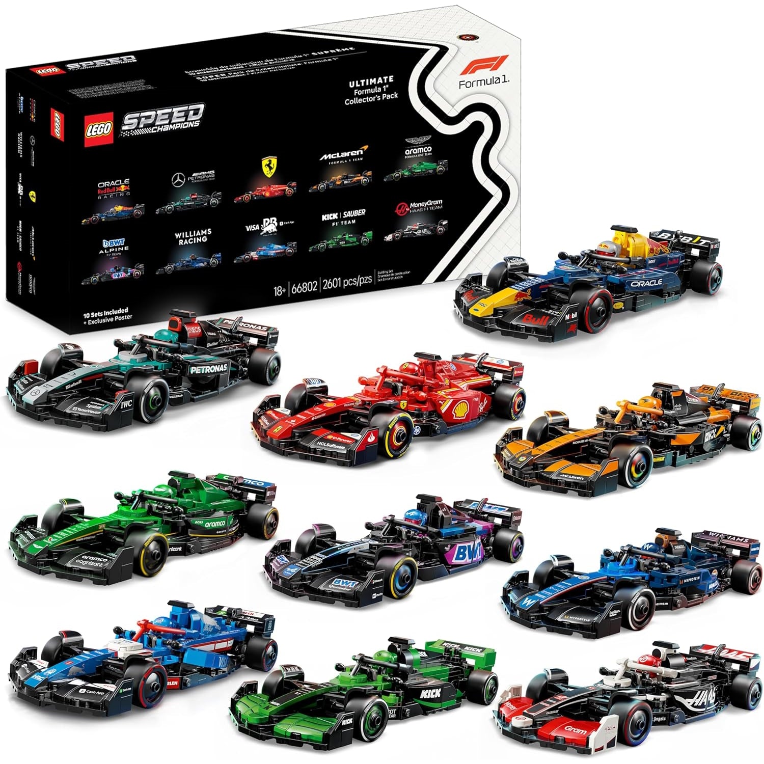 LEGO: Speed Champions [Ultimate Formula 1 Collector's Pack #66802] LEGO LEGO