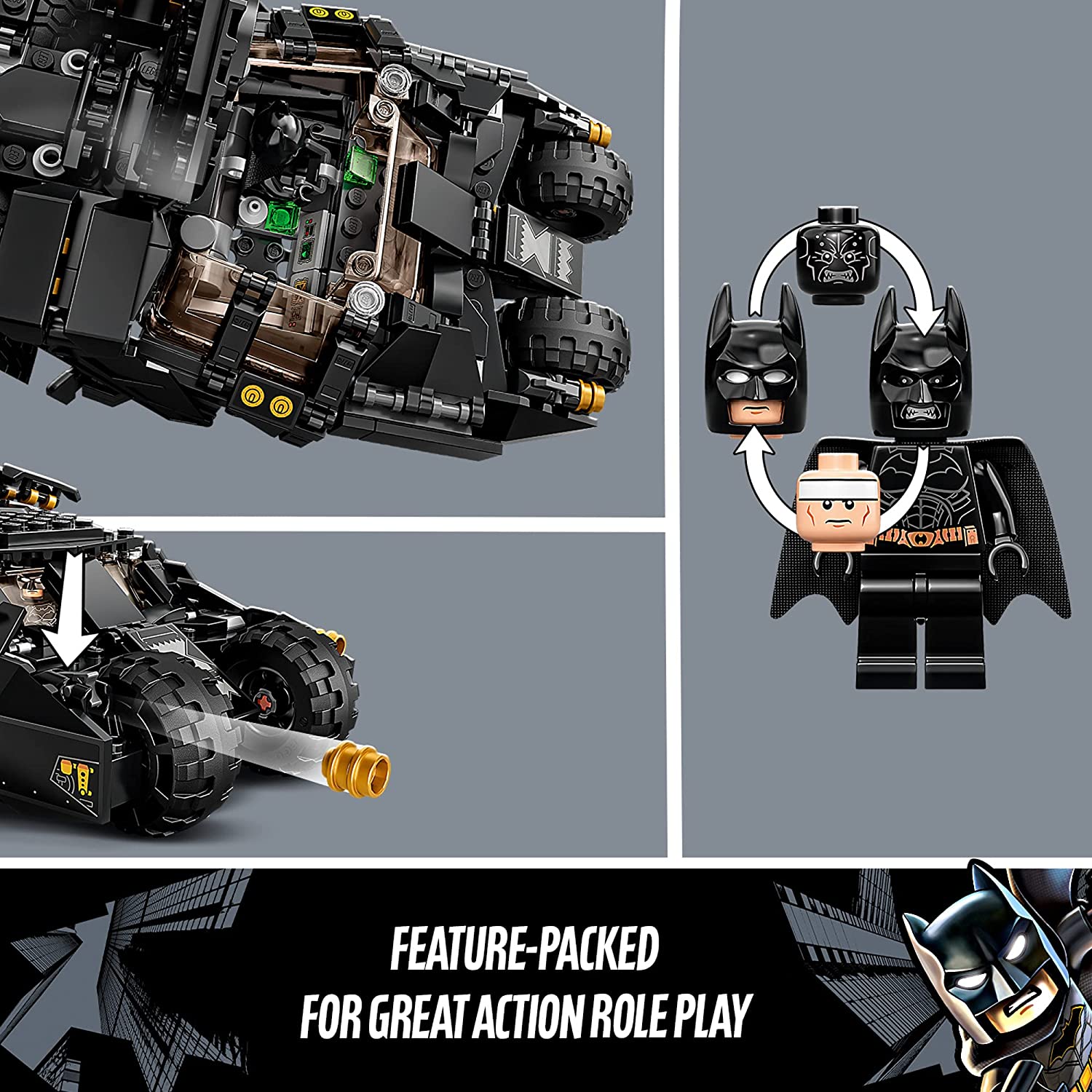 LEGO DC Batman: Batmobile Tumbler: Scarecrow Showdown - 422 Piece Building Kit [LEGO, #76239] LEGO LEGO   