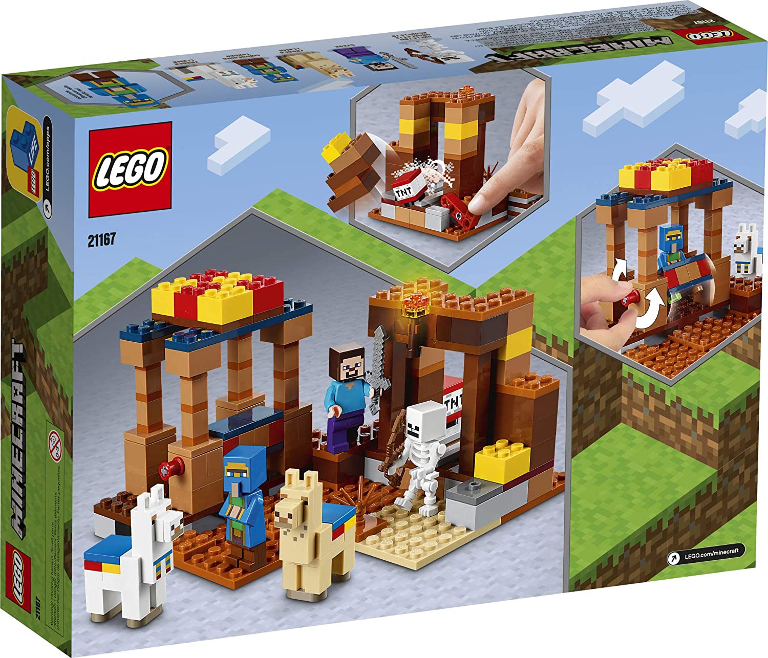 LEGO Minecraft: The Trading Post - 201 Piece Building Kit [LEGO, #21167] LEGO LEGO   