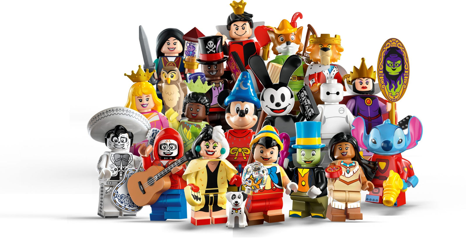LEGO Minifigures: Disney 100 6 Pack - 46 Piece Building Kit [LEGO, #66734] LEGO LEGO   
