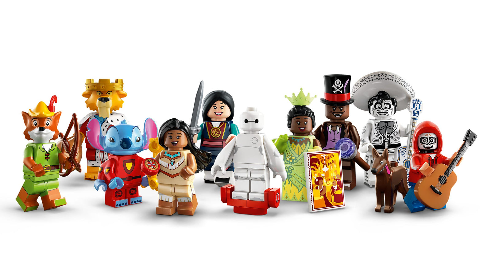 LEGO Minifigures: Disney 100 6 Pack - 46 Piece Building Kit [LEGO, #66734] LEGO LEGO   