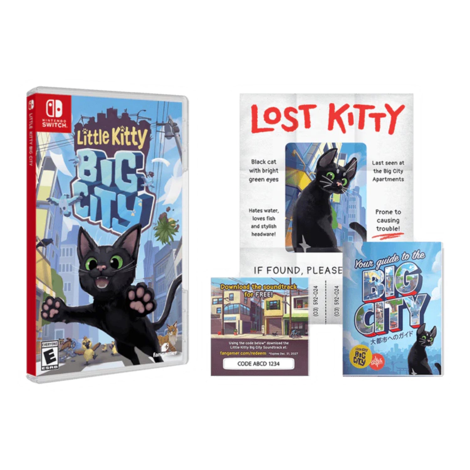 Little Kitty, Big City [Nintendo Switch] Nintendo Switch Video Game FanGamer