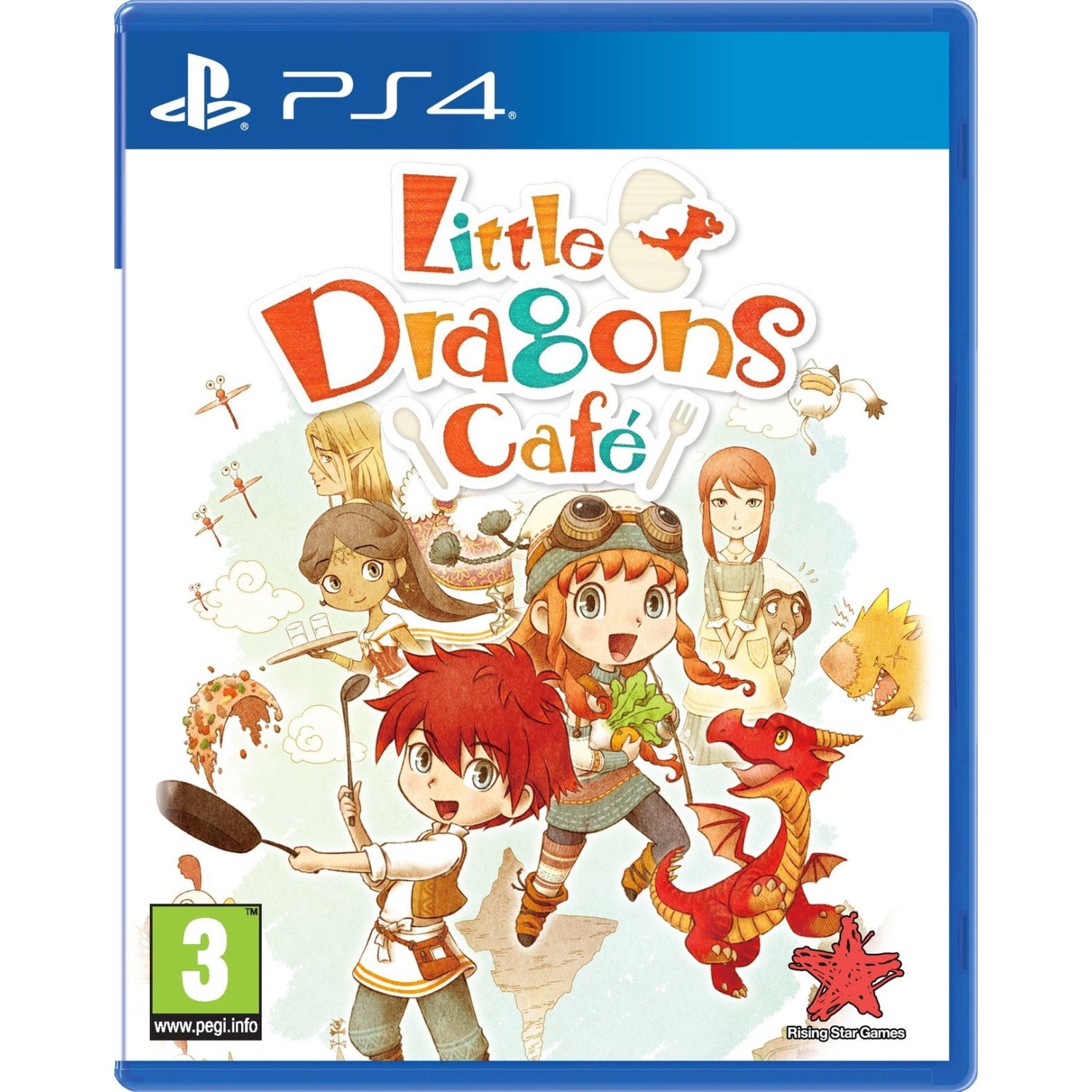 Little Dragons Cafe [PlayStation 4] PlayStation 4 Video Game Rising Star Games   