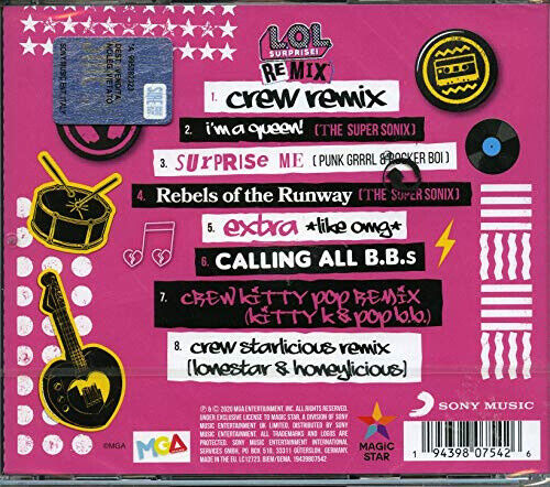 L.O.L. Surprise! REMIX [Audio CD Music] Audio CD/Vinyl Columbia Records