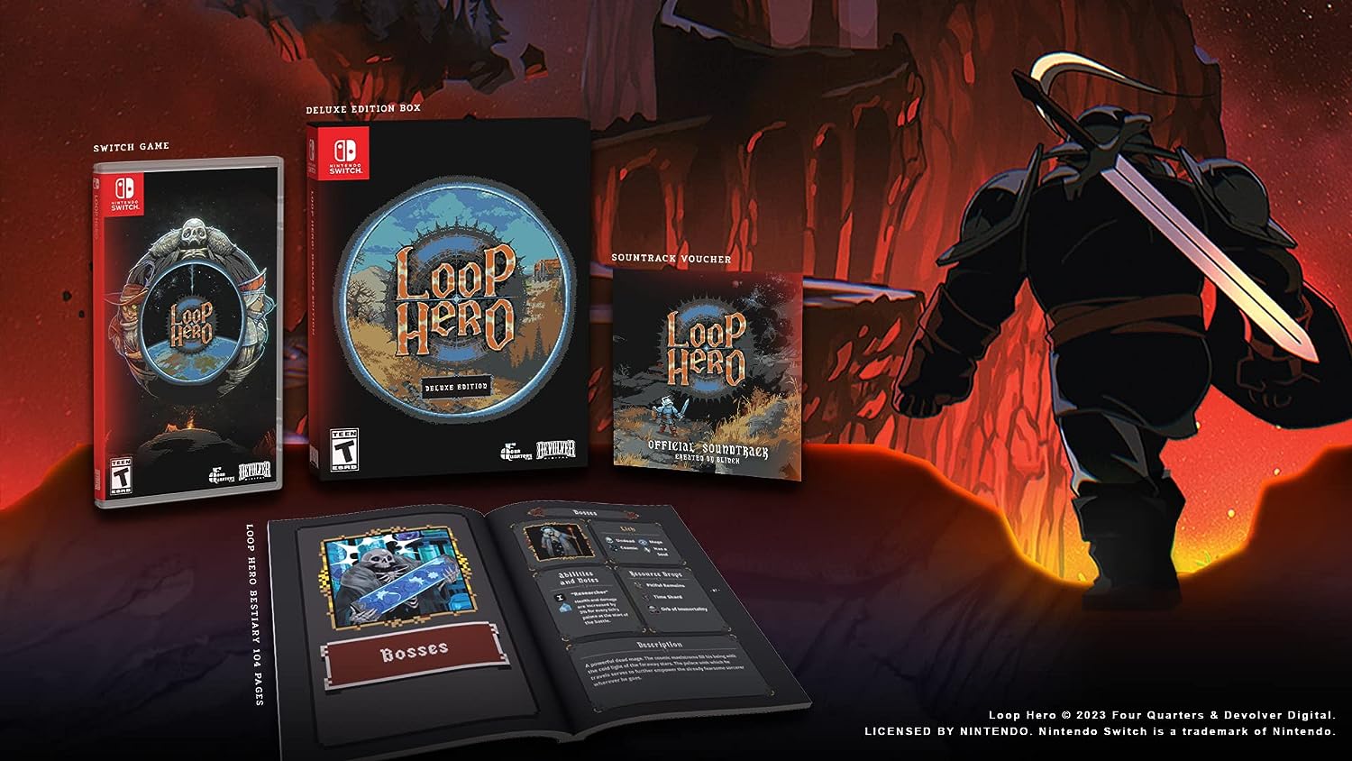 Loop Hero - Deluxe Edition [Nintendo Switch] Nintendo Switch Video Game Devolver Digital   